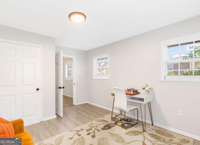 1340 Hawthorne Ave SE, Smyrna, GA 30080 - office space featuring light wood finished floors and baseboards