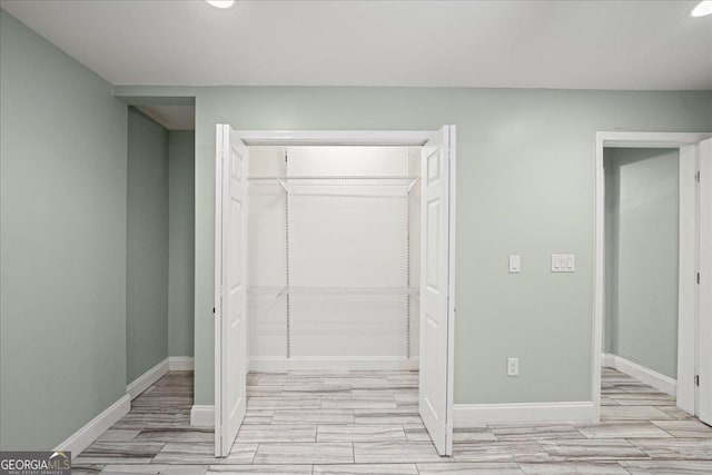 view of closet