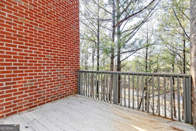 view of deck
