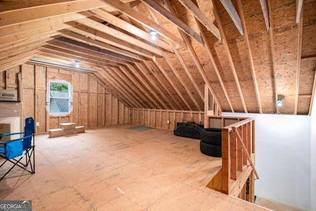 469 Kimberly Ct, Mcdonough, GA 30252 - attic with an upstairs landing
