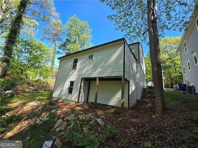 1846 Markone St NW, Atlanta, GA 30318 - back of house featuring central air condition unit