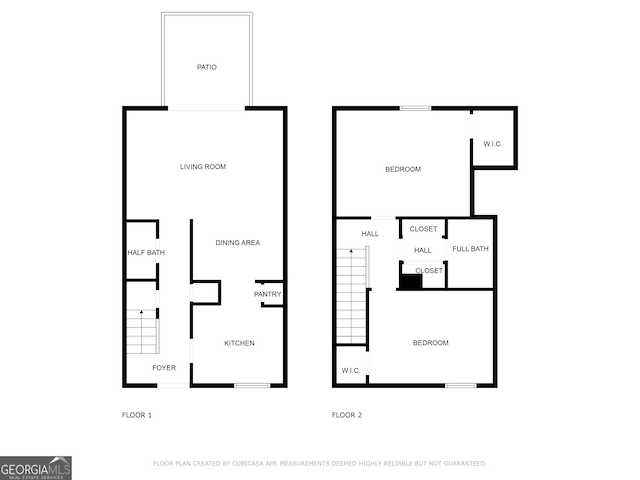 5672 Kingsport Dr Unit 4, Atlanta, GA 30342 - view of floor plan / room layout