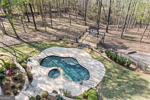 411 River Bluff Ln, Ball Ground, GA 30107 - exterior space