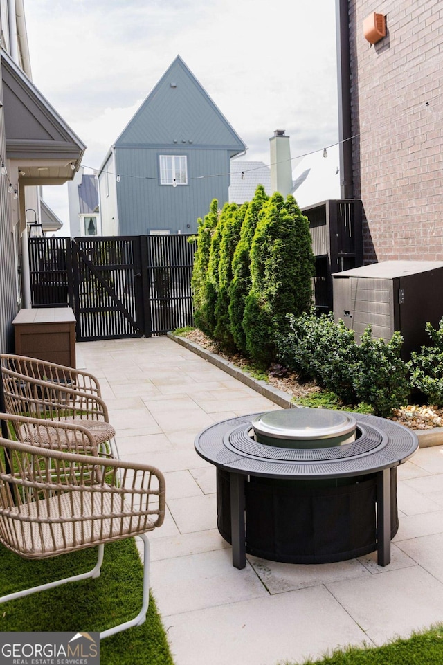 135 Channing Ln, Fayetteville, GA 30214 - view of patio