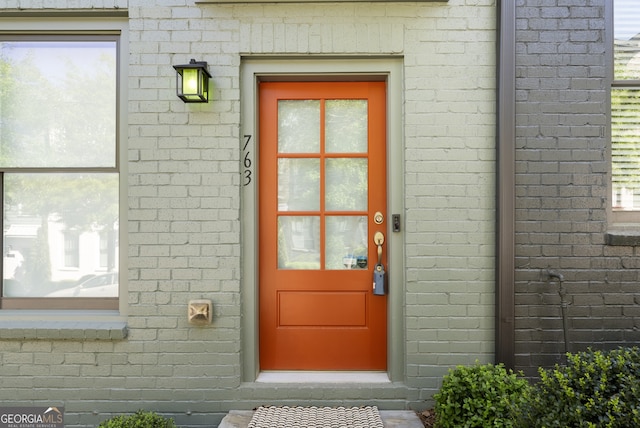 763 Hamilton Cir SE, Atlanta, GA 30312 - property entrance with brick siding