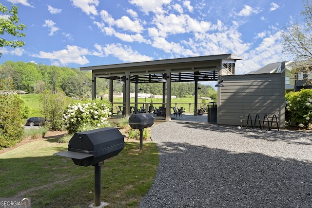 763 Hamilton Cir SE, Atlanta, GA 30312 - exterior space with a gazebo