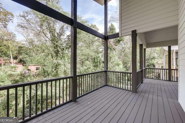 290 Hodgson Dr, Athens, GA 30606 - view of wooden terrace