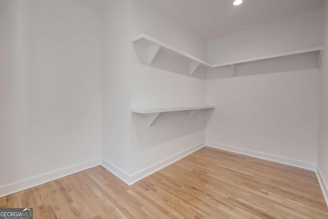 290 Hodgson Dr, Athens, GA 30606 - walk in closet with light wood-style flooring