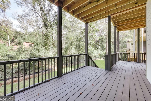 290 Hodgson Dr, Athens, GA 30606 - view of wooden terrace