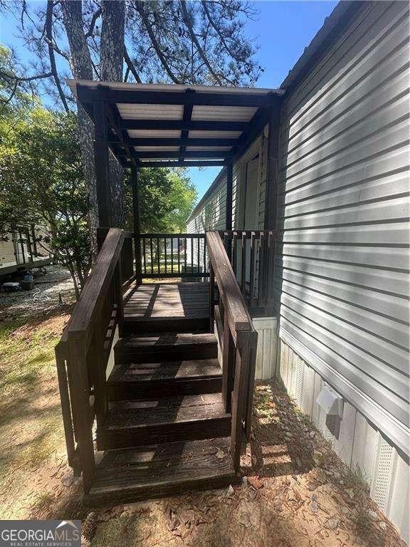 view of deck