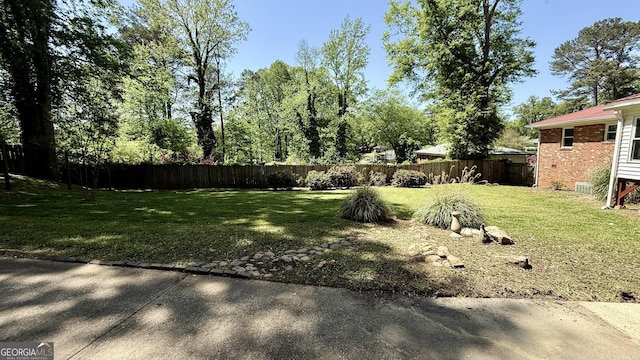 1093 Grace St SW, Mableton, GA 30126 - view of yard with fence