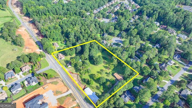 5680 Abbotts Bridge Rd, Johns Creek, GA 30097 - birds eye view of property