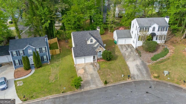 aerial view