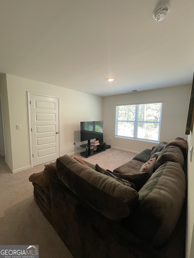 205 Sullivan St, Hampton, GA 30228 - living room featuring carpet flooring and baseboards