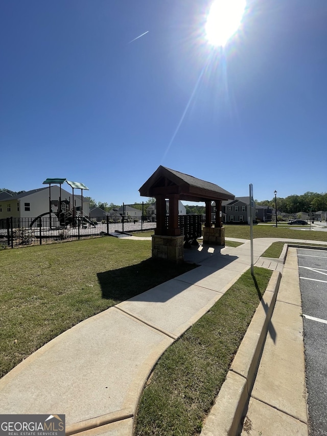 205 Sullivan St, Hampton, GA 30228 - view of yard with mail area