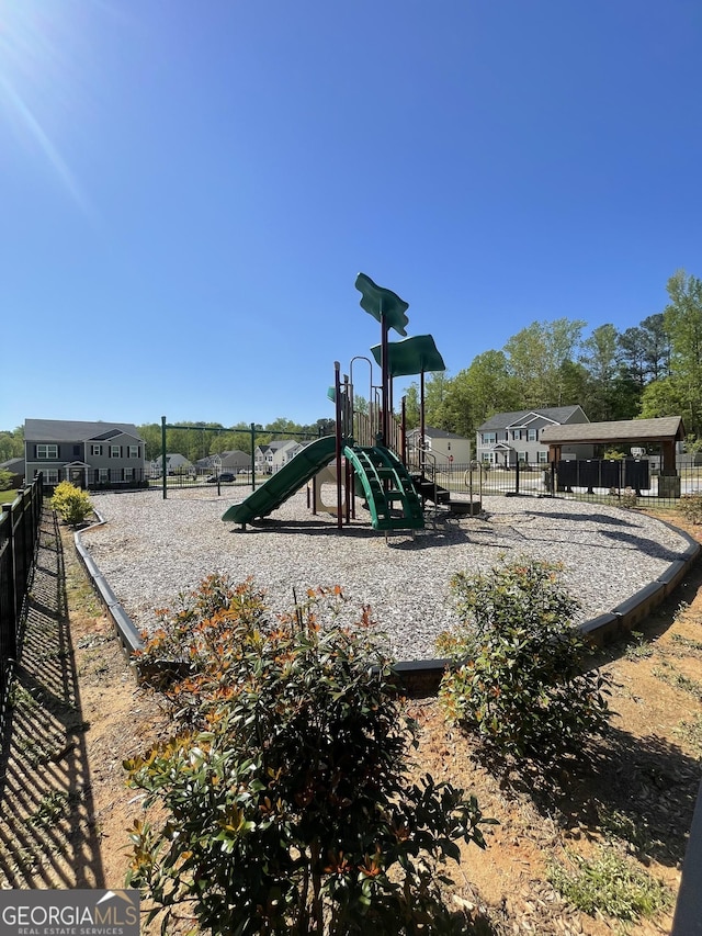 205 Sullivan St, Hampton, GA 30228 - community playground featuring fence