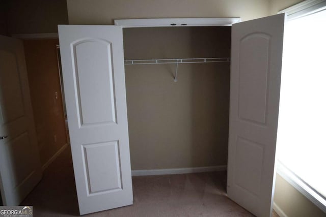 view of closet