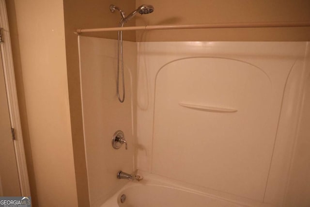 full bathroom featuring bathing tub / shower combination