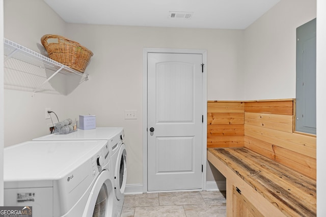 75 Flagstone Dr, Newnan, GA 30263 - washroom featuring washing machine and dryer and baseboards