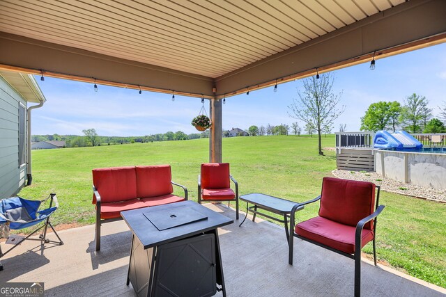75 Flagstone Dr, Newnan, GA 30263 - view of patio / terrace