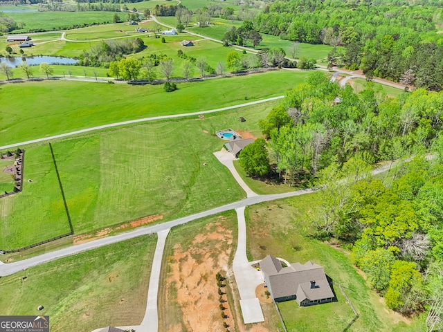 75 Flagstone Dr, Newnan, GA 30263 - aerial view of a large body of water