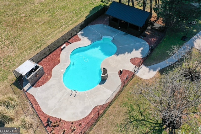 bird's eye view