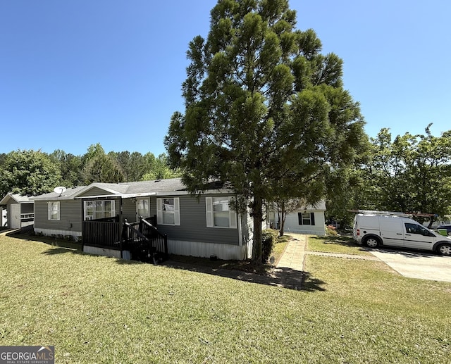 750 Six Flags Rd Lot 417, Austell, GA 30168 - manufactured / mobile home featuring a front yard