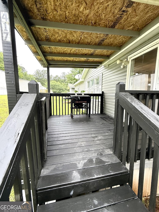 750 Six Flags Rd Lot 417, Austell, GA 30168 - view of wooden terrace