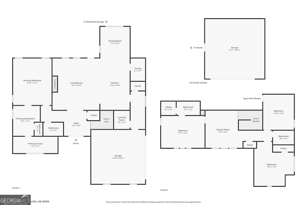 LOT11A Bishop Rd, Meansville, GA 30256 - room layout
