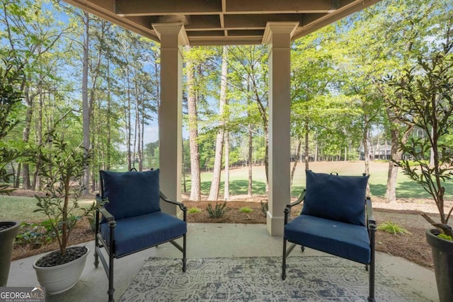 1021 Homestead, Greensboro, GA 30642 - view of patio / terrace