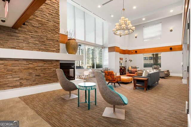 view of building lobby
