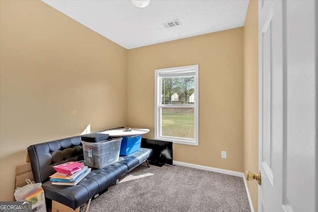 200 Arrowhead Ln, Canton, GA 30114 - living area featuring baseboards, visible vents, and carpet floors