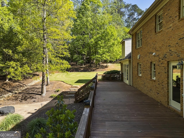 view of deck