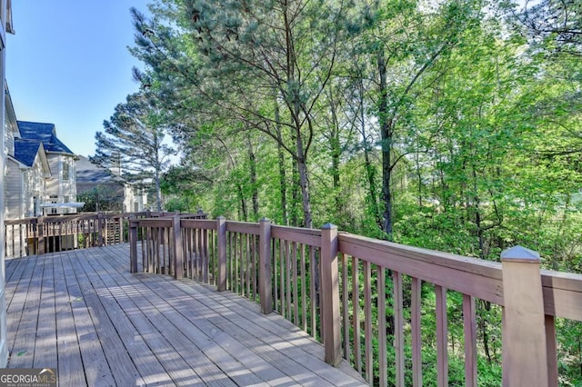 1806 Royal Troon Ct, Duluth, GA 30097 - view of wooden terrace