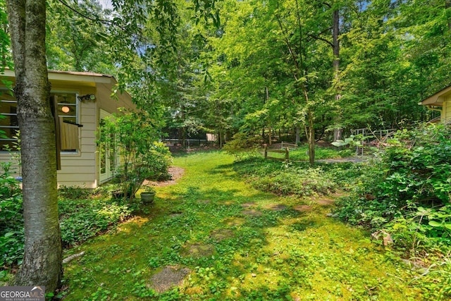 1070 Lovers Lane Rd SE, Calhoun, GA 30701 - view of yard