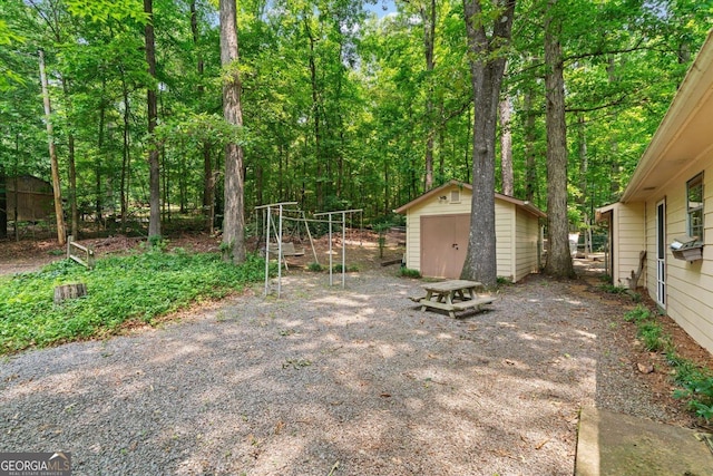 1070 Lovers Lane Rd SE, Calhoun, GA 30701 - view of yard