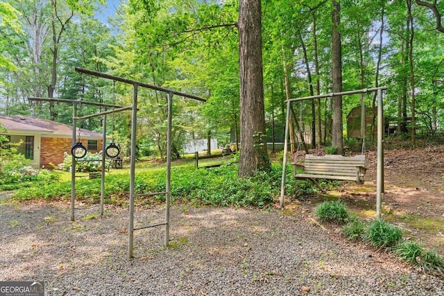 1070 Lovers Lane Rd SE, Calhoun, GA 30701 - view of yard