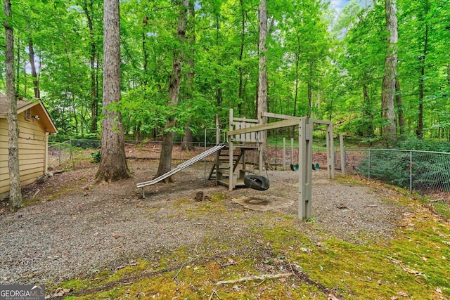 1070 Lovers Lane Rd SE, Calhoun, GA 30701 - view of yard with a playground
