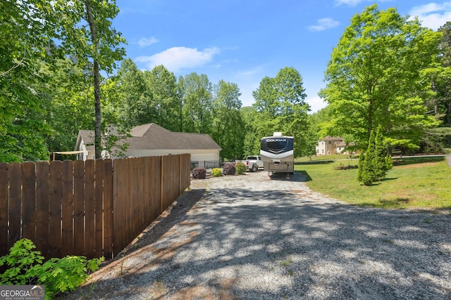 791 Thornwood Cir, Mount Airy, GA 30563 - view of swimming pool featuring fence, a patio area, and view of scattered trees