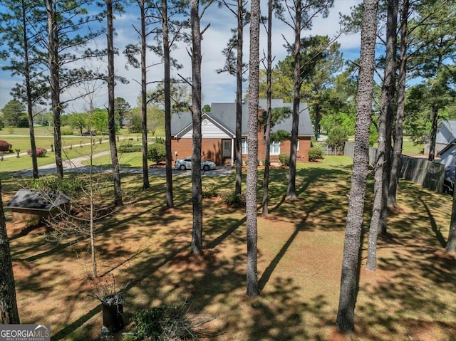 485 Fussell Rd, Leesburg, GA 31763 - view of yard featuring fence