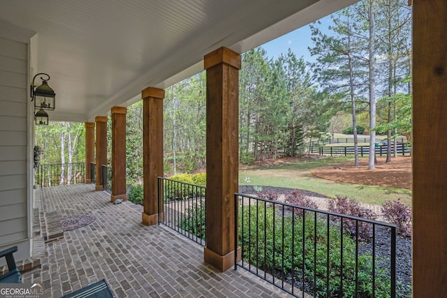 123 Townsend Pass, Alpharetta, GA 30004 - view of covered porch