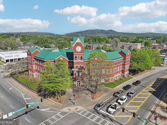 drone / aerial view