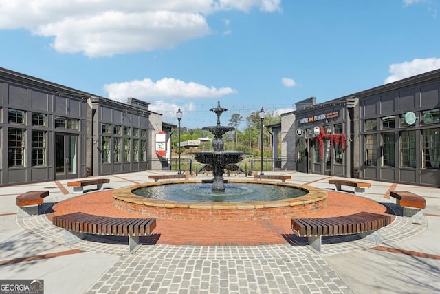 view of community