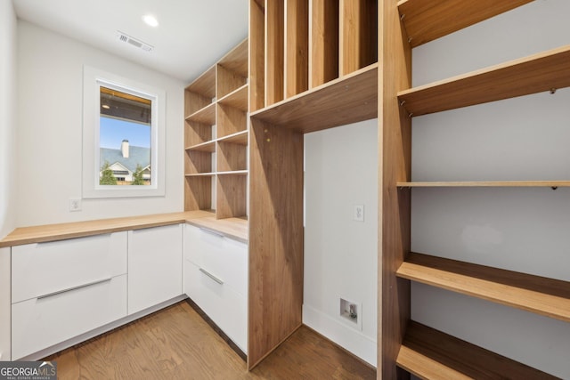 interior space with visible vents