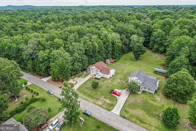 61 Meadowbrook Ln, Carrollton, GA 30117 - drone / aerial view of a forest