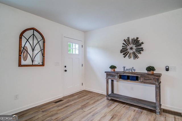 61 Meadowbrook Ln, Carrollton, GA 30117 - entrance foyer with wood finished floors and baseboards