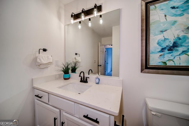 61 Meadowbrook Ln, Carrollton, GA 30117 - bathroom with vanity and toilet