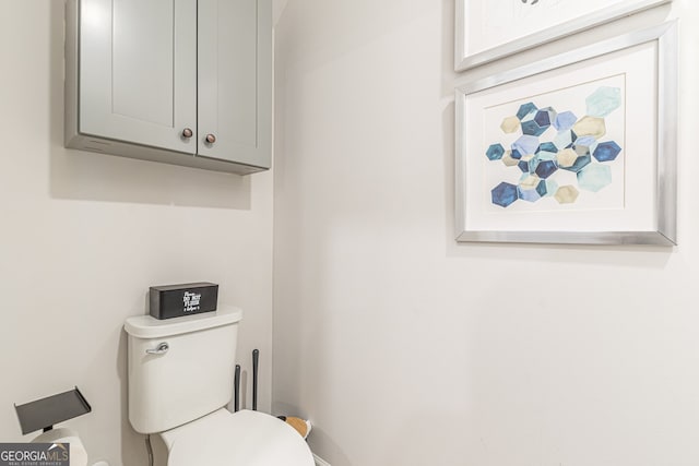 bathroom with toilet