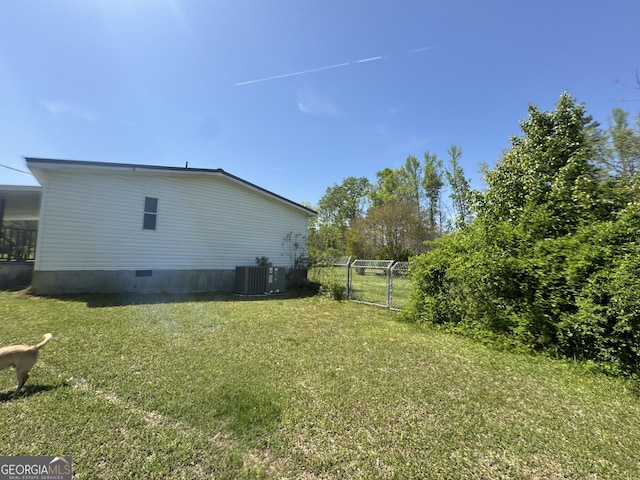 33 Keen Rd, Summerville, GA 30747 - view of yard with central air condition unit and a gate