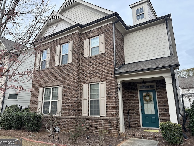 4343 Ainsley Mill Ln, Duluth, GA 30097 - view of front of property featuring brick siding